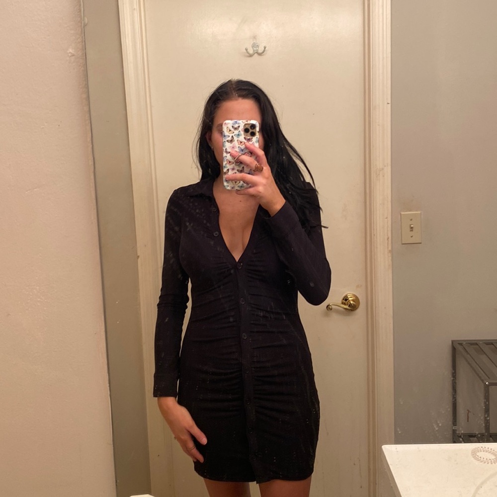 Cinched Polo Dress